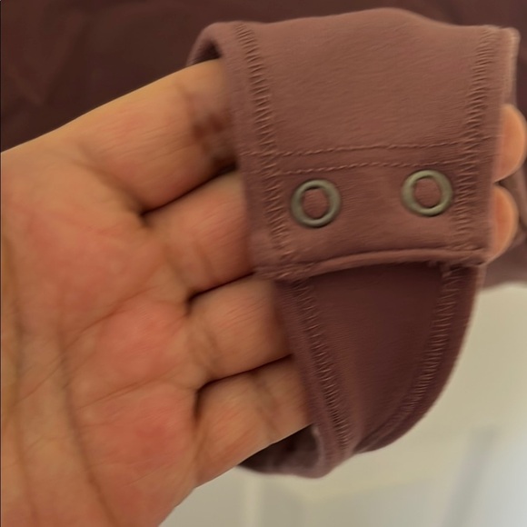 Abercrombie & Fitch Mauve One-Piece Bodysuit Thong - SMALL - Picture 5 of 5